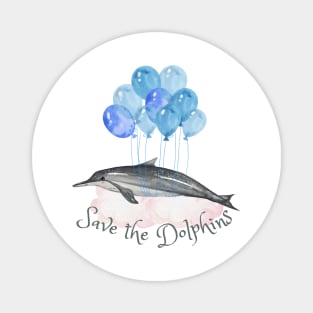 Save the Dolphins Magnet